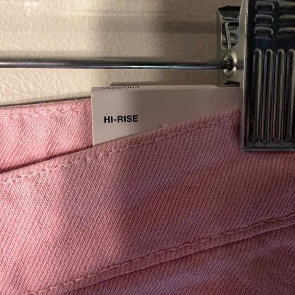 ✨5 for $25✨ Zara Pink Ombre Denim Jean Bermuda Shorts - Picture 6 of 7